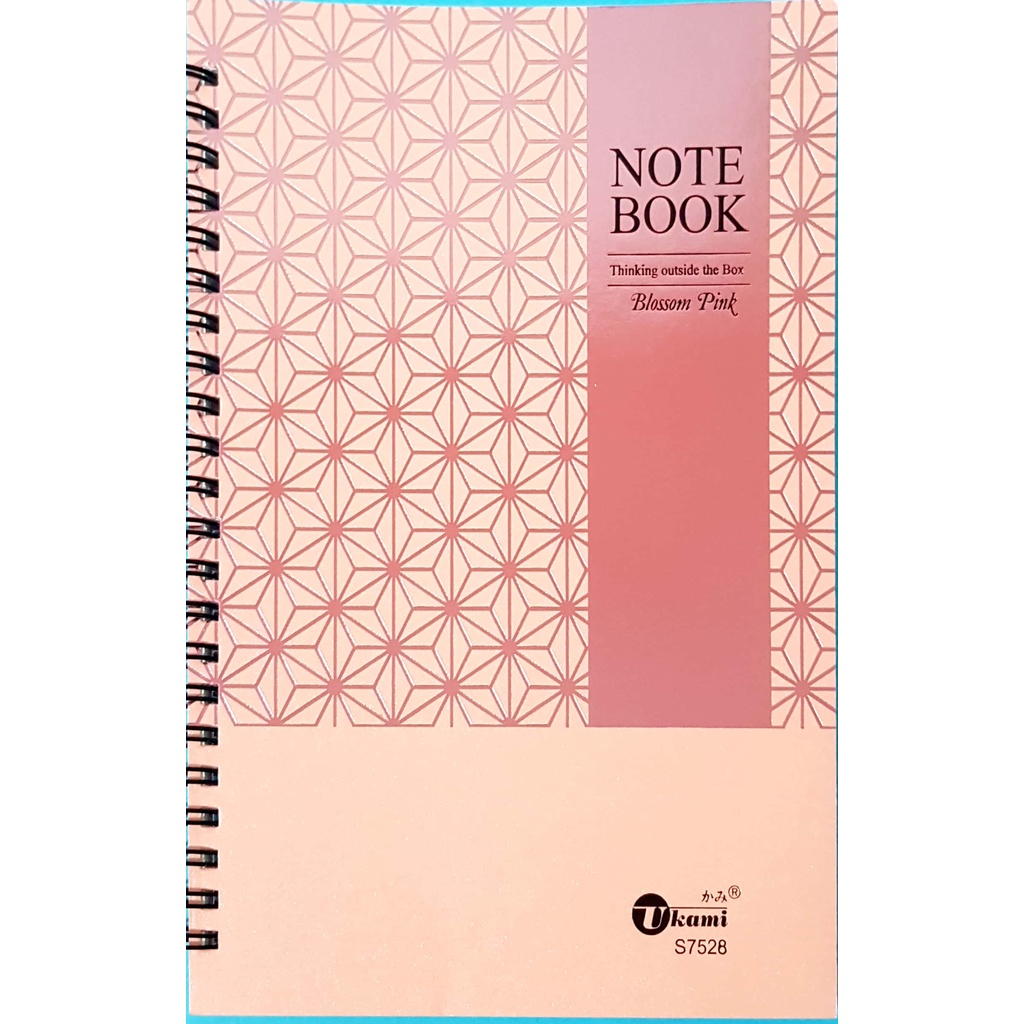 UKAMI PP Ring Note Book A5 80gsm S7524 7526 7527 7528 Buku Nota Shopee Malaysia