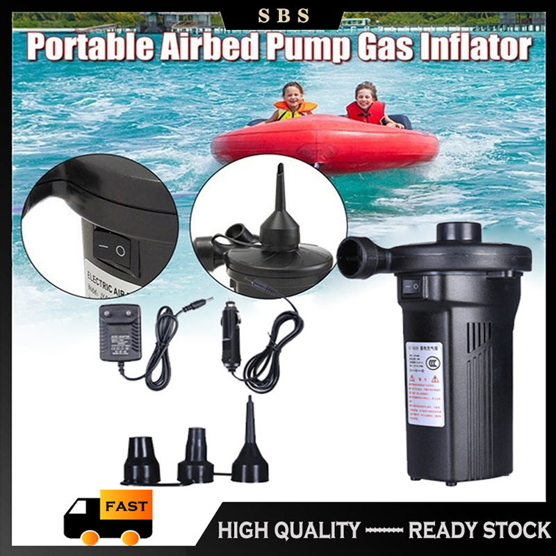 Electric Air Pump Inflator 12V 240V 4500mah Rechargeable Air Compressor