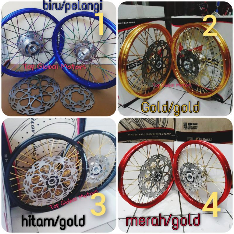 Rossi Satria Fu Rims Front and Rear Package | Shopee Malaysia