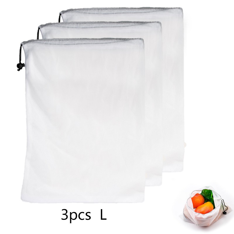 Reusable Mesh Produce Bags Washable Eco Friendly for Grocery Shopping ...