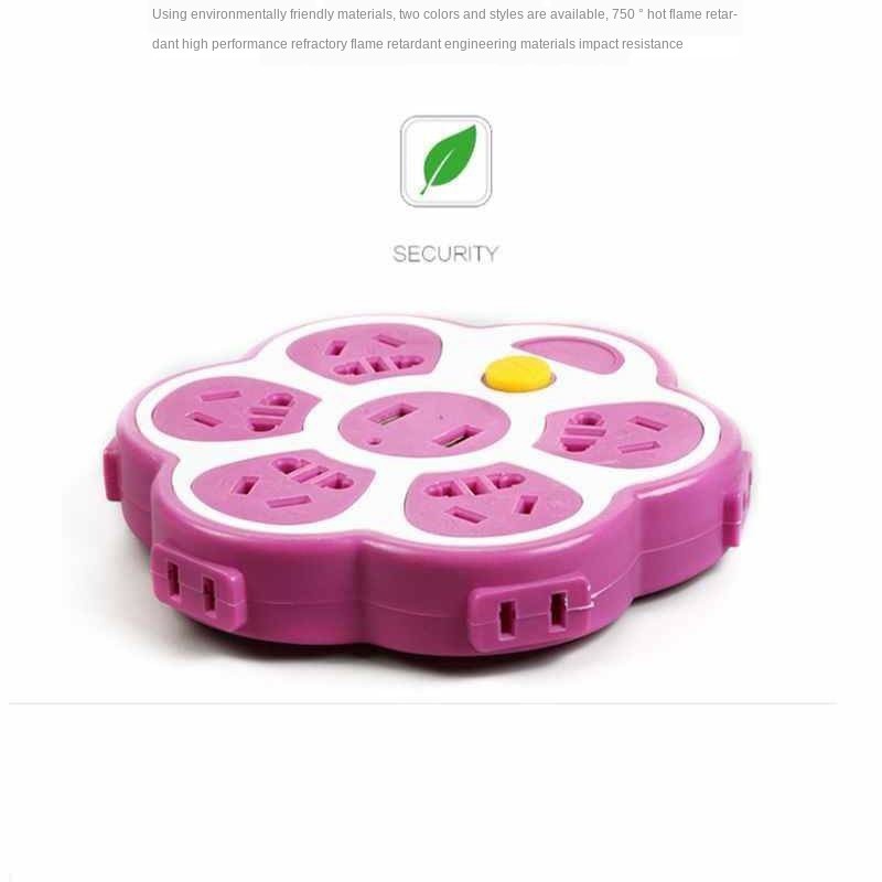 Power plug Extension socket socket USB power plug Adapter port Soket ...