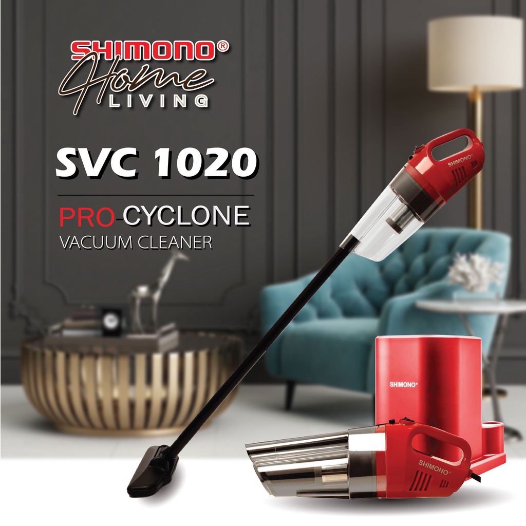 Shimono High Power Cyclone Handy Lightweight Vacuum Cleaner SVC1020