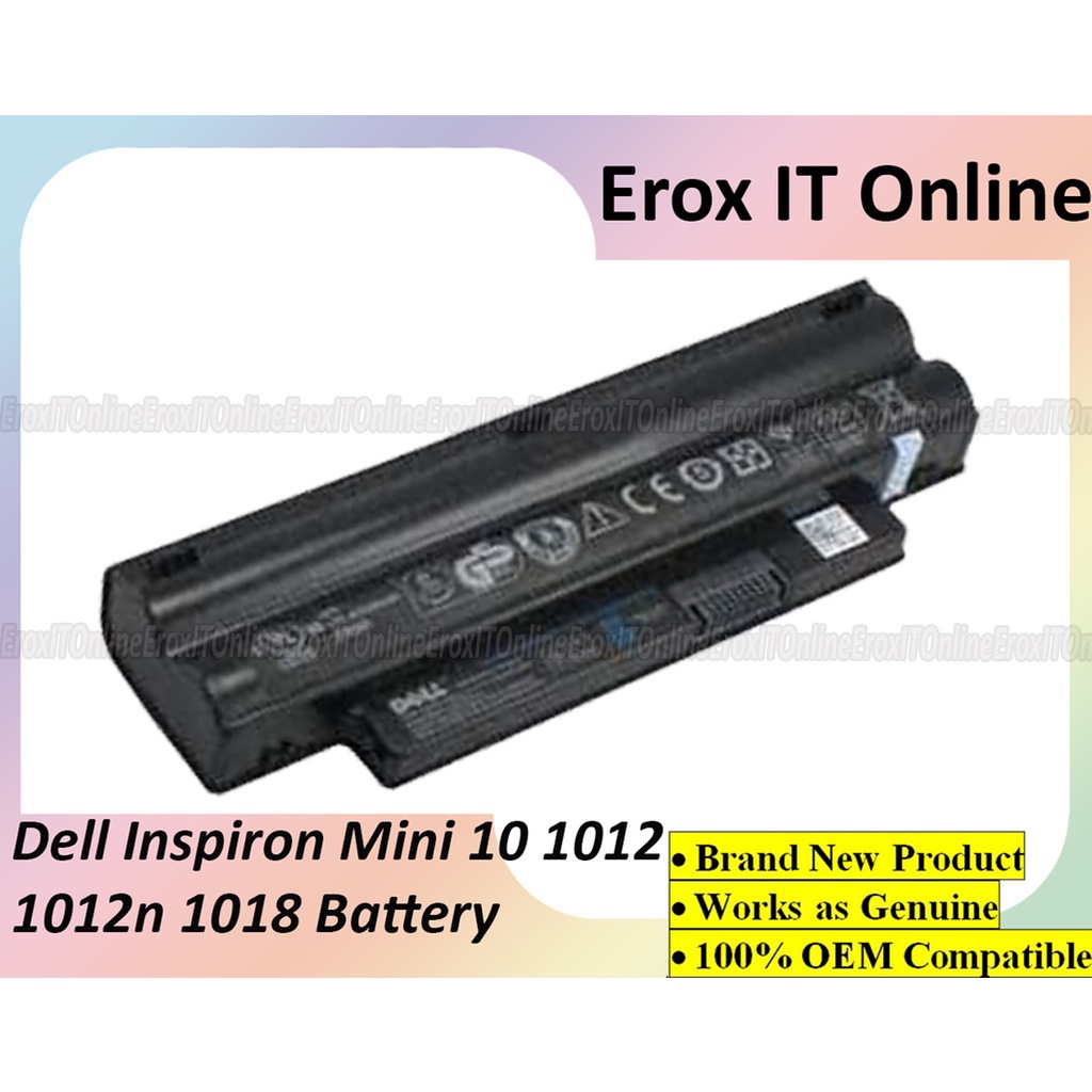 Batéria pre Dell Inspiron Mini 1012 / 1018, biela, 4400 mAh