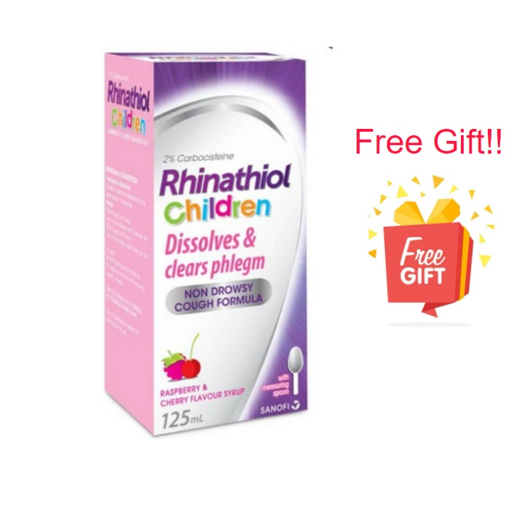 Rhinathiol Expectorant Syrup for Children 125mL (Expiry Date 04/2025