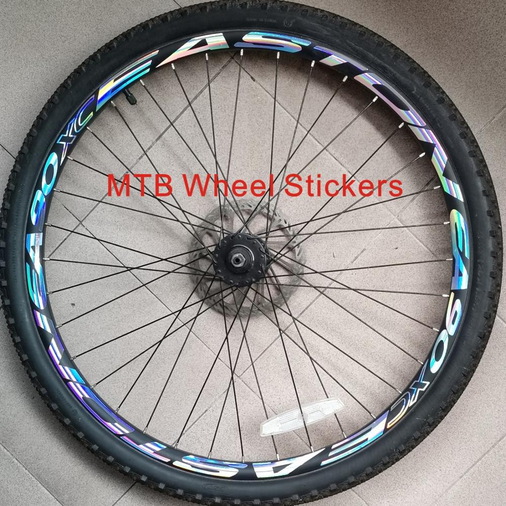 2wheels Set Mountain Bike 26 275 29 Inch Sticker Bicycle Rim