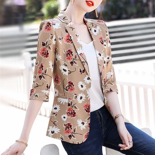 Floral on sale blazer ladies