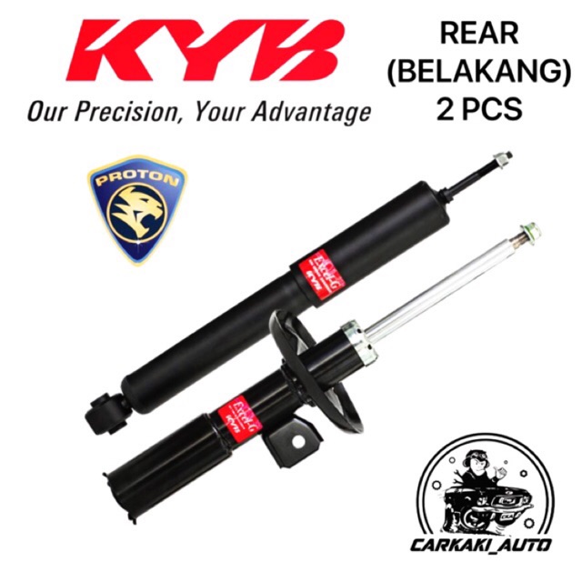 PROTON PERSONA (OLD) ~ REAR (2PCS) KAYABA SHOCK ABSORBER | Shopee Malaysia
