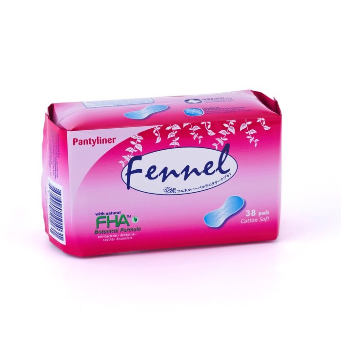 Fennel Herbal Cottony Ultra Slim Panty Liner Antibacterial 🔰