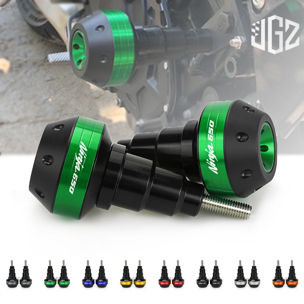 NINJA650 Motorcycle CNC Exhaust Frame Slider Side Crash Protection ...