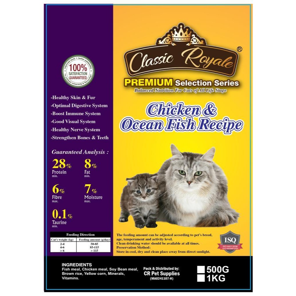 [REPACK] MAKANAN KUCING TERLARIS / PREMIUM CAT FOOD CLASSIC ROYALE ...