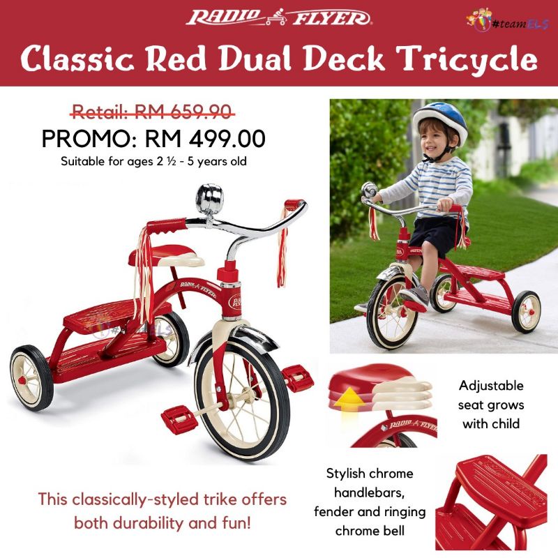 HOT Amazon Radio Flyer Classic Red Trike Radio Flyer Classic