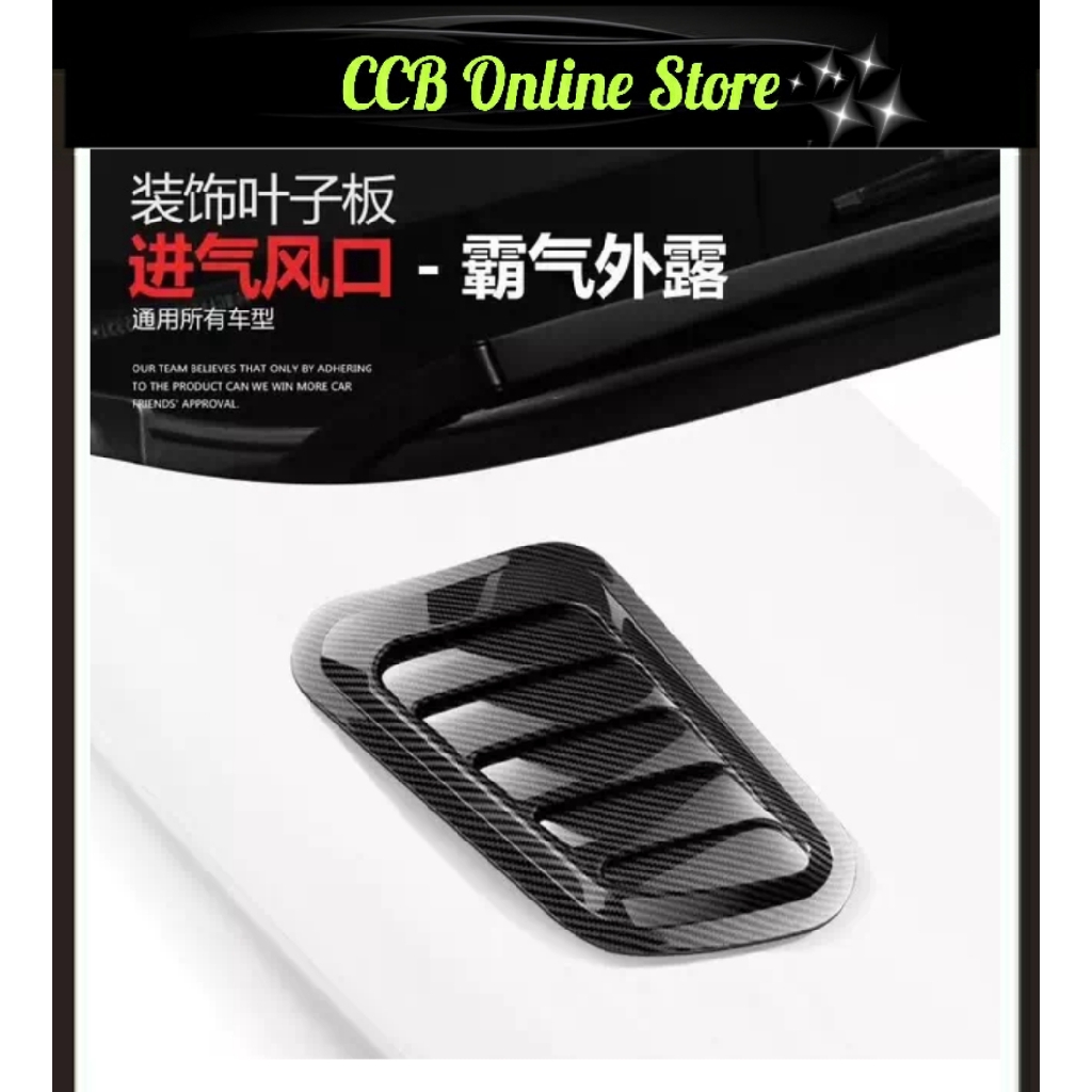 Prese Aria Universali Per Cofano Auto - 2 Pezzi Stile Focus RS MK2 - Foto 4