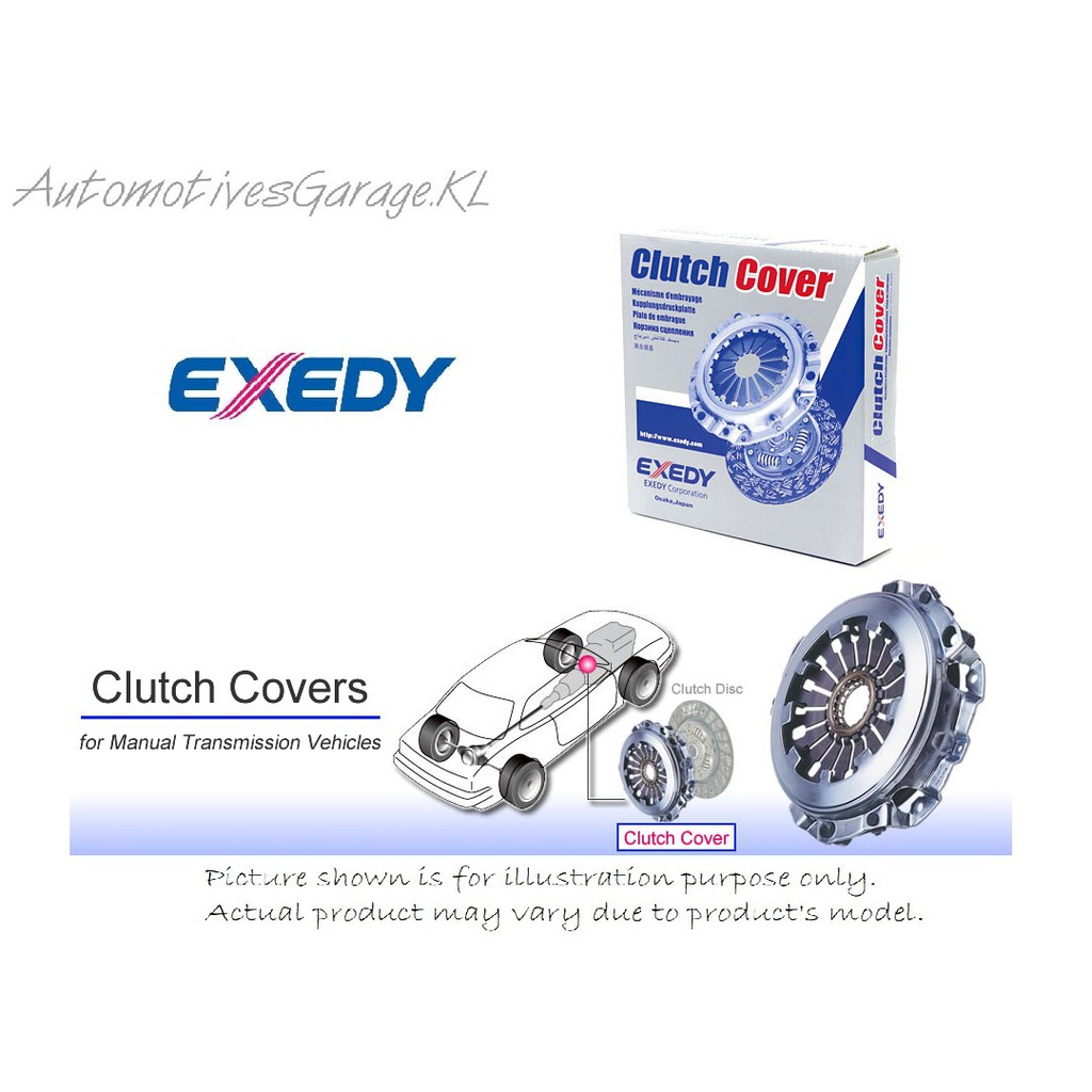 EXEDY - CLUTCH COVER - ISC600 - ISUZU D-MAX 2.5CC 4JK1 / 2.5CC 4JB1 / 3 ...