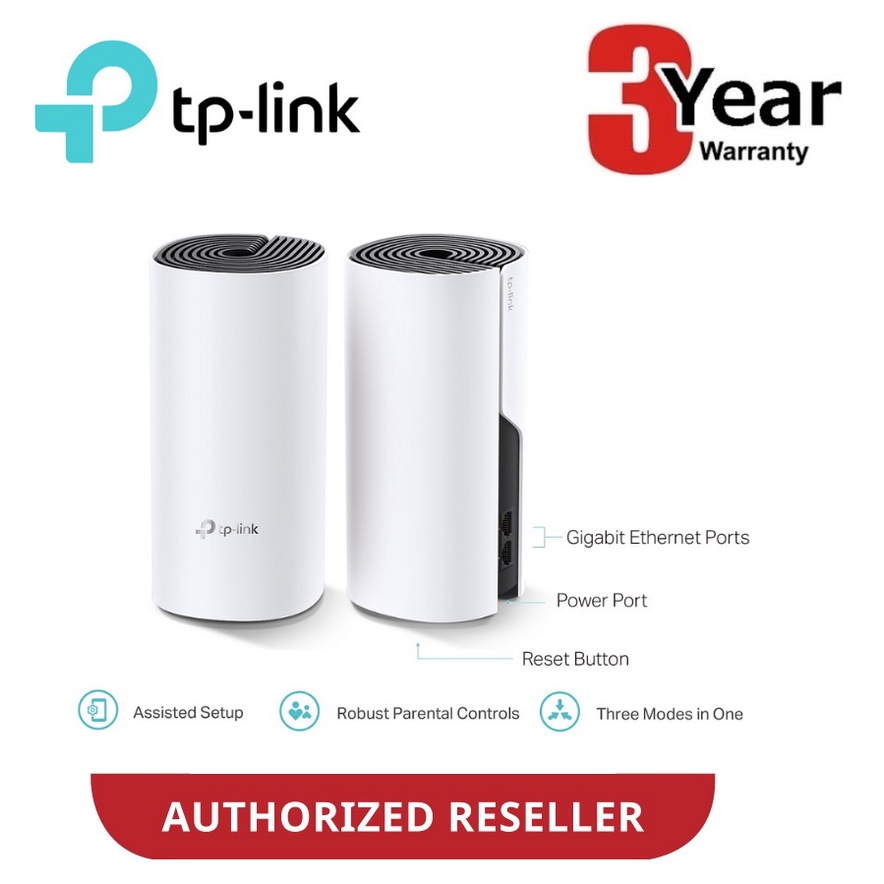 TP-Link Deco M4/HC4 ( 2-Pack / 3-Pack ) AC1200 Whole Home Mesh Wi-Fi ...