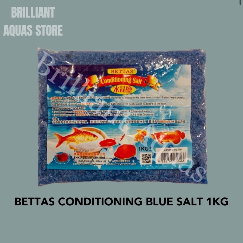 Bettas Blue Conditioning Salt 1kg | Shopee Malaysia