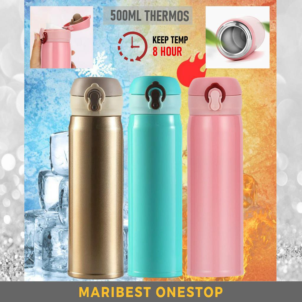 500ML THERMOS BOTTLE Stainless Steel Portable Vacuum Flasks Mug Thermos Bottle Vacuum Flask
