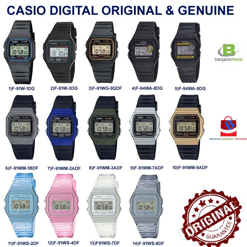 F-91W-1  CASIO MALAYSIA