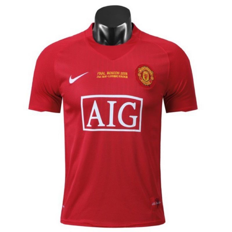 Manchester United 2008 Champions League Final Retro Jersey Men Adult