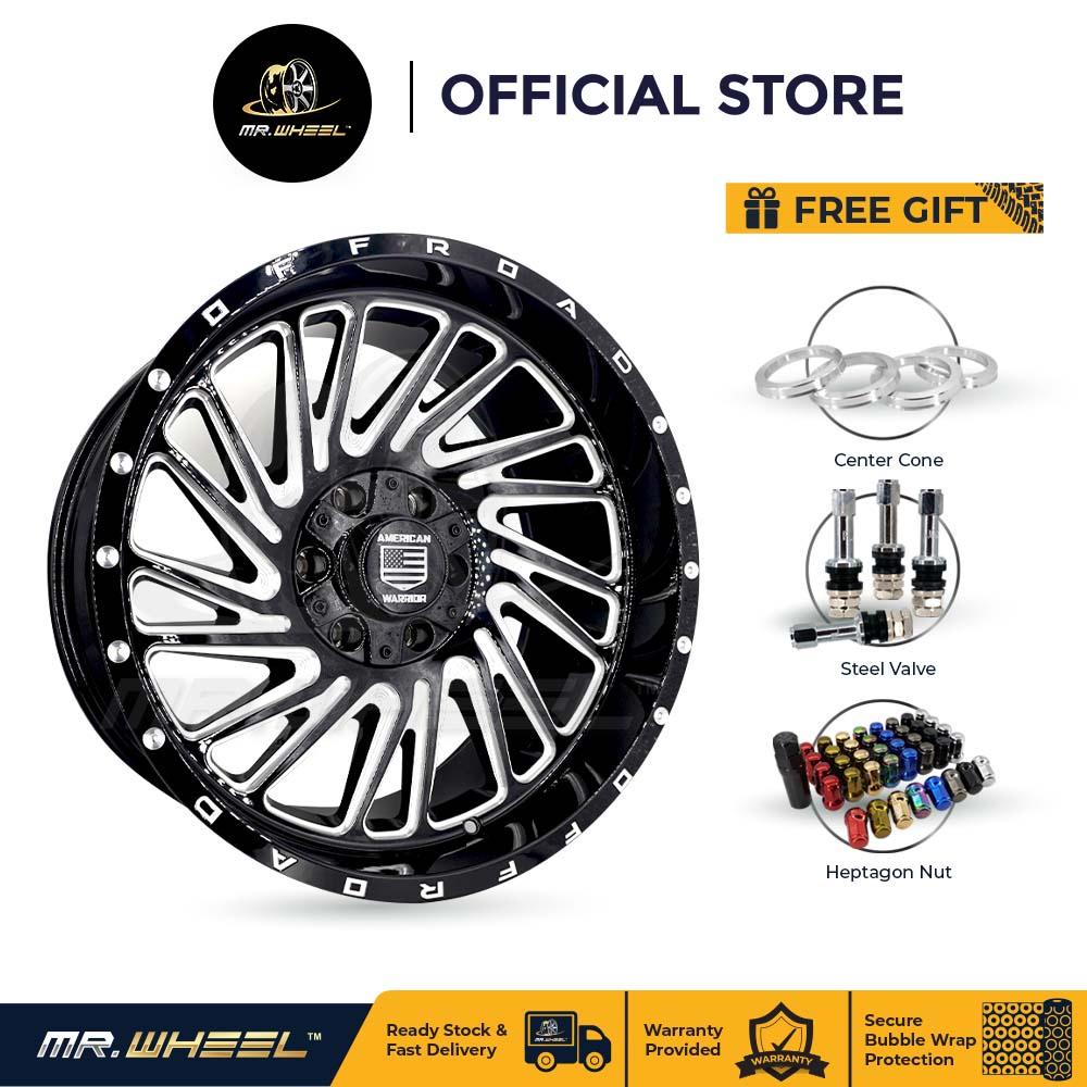 New Sport Rim AMERICAN WARRIOR 20x10 6x139.7 ET-18 20 inch Mr Wheel ...