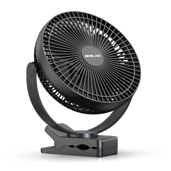 OPOLAR Clip on Fan 10000 mAh 8 inches Outdoor Camping Rechargeable & Portable Fan Shopee