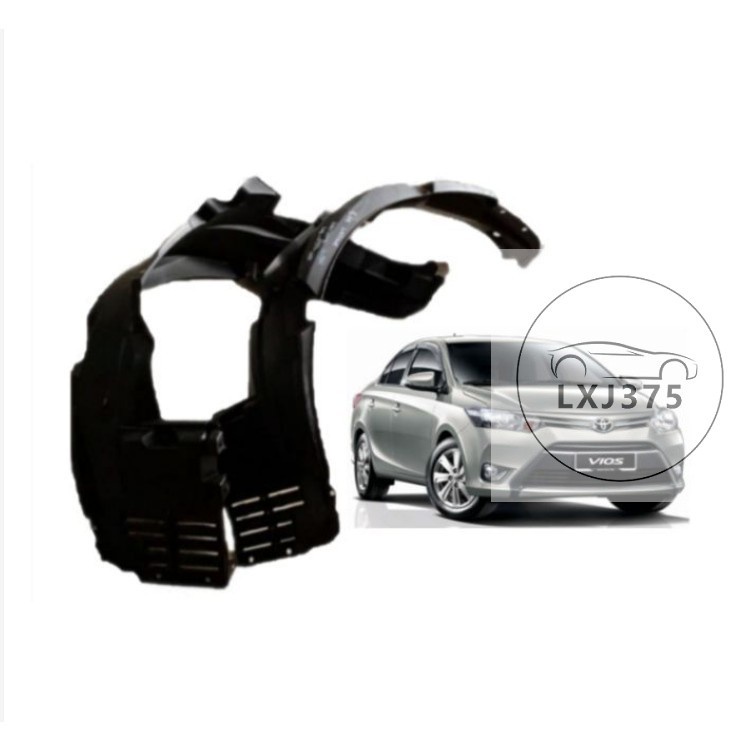 VIOS NCP150 2014 2015 2016 2017 Front Driver Fender Liner Inner Panel ...