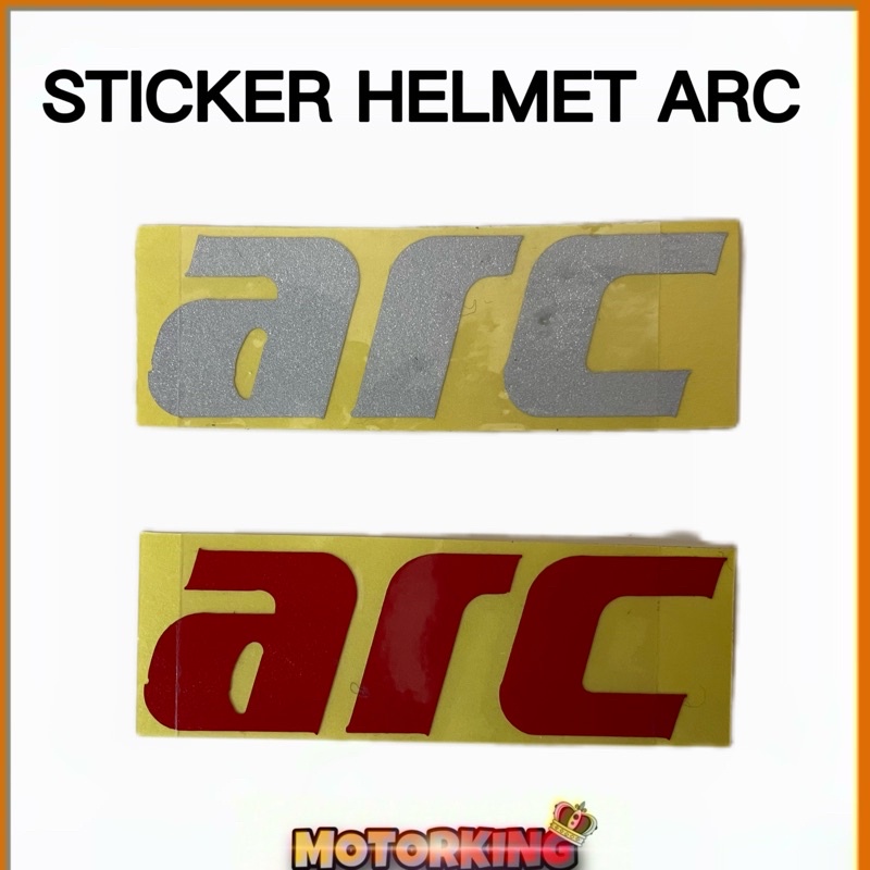STICKER HELMET ARC KECIL SATU KEPING ARC STICKER SMALL | Shopee Malaysia