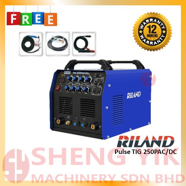 Riland TIG 250P AC/DC Inverter 2in1 TIGARC Welding Machine Shopee