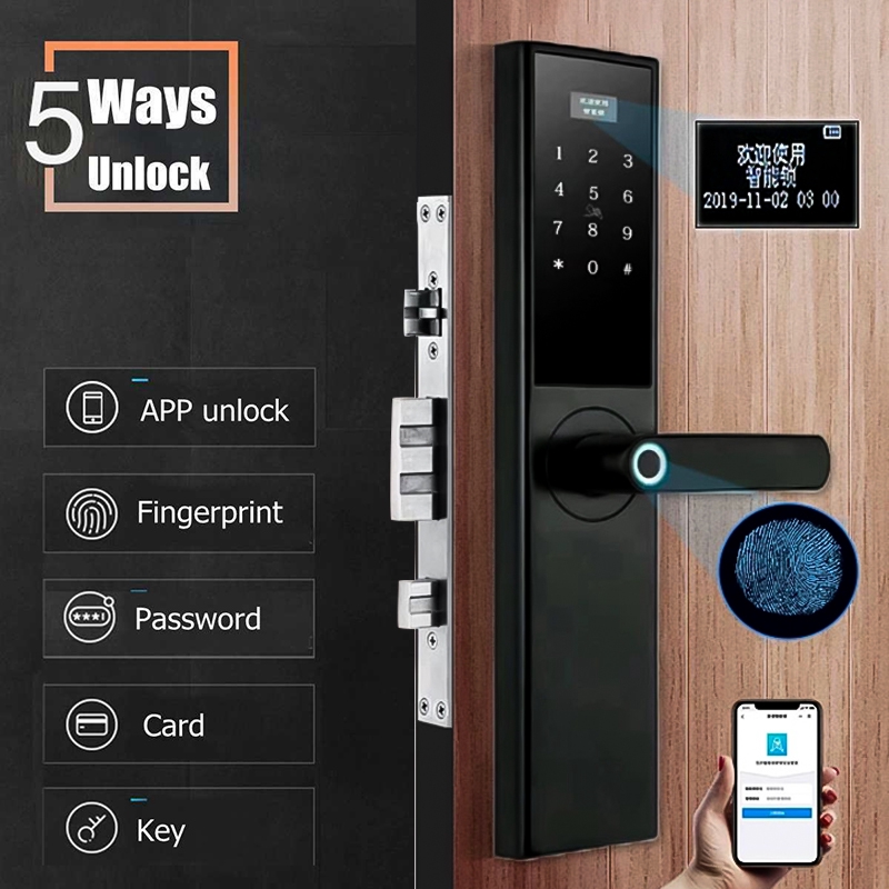 Electronic digital shop door lock