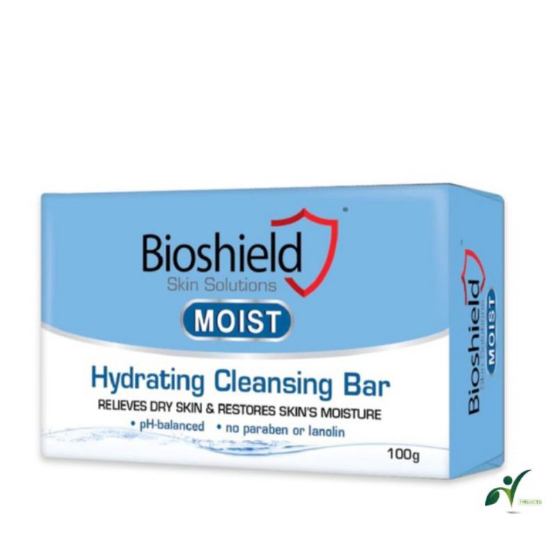 [New Packing] Bioshield Moist Hydrating Cleansing Bar 100g | Shopee ...
