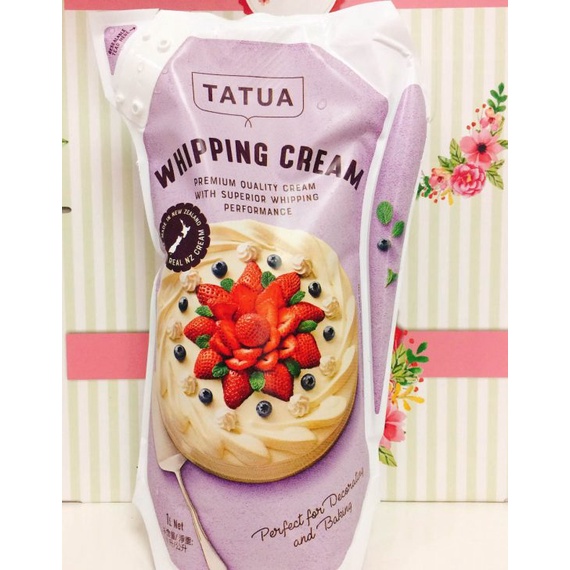 Whipping Cream Tatua 1L Shopee Malaysia