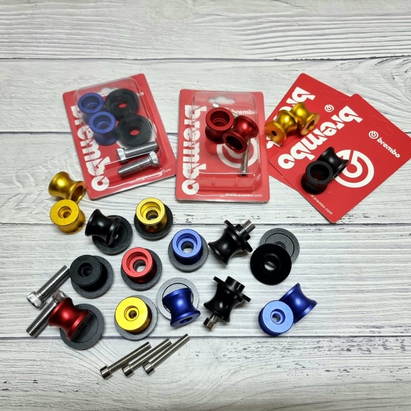 Brembo SWING ARM BOBBIN 3 SIZE M6 M8 M10 PADDOCK STAND BOBBIN R15 R25 ...