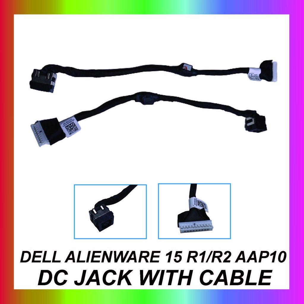 DELL ALIENWARE 15 R1/R2 AAP10 DC JACK WITH CABLE | Shopee Malaysia