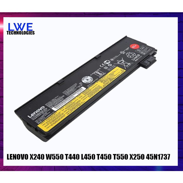 LENOVO W550 T440 L450 T450 T550 X250 45N1737 45N1738 T470 LAPTOP ...