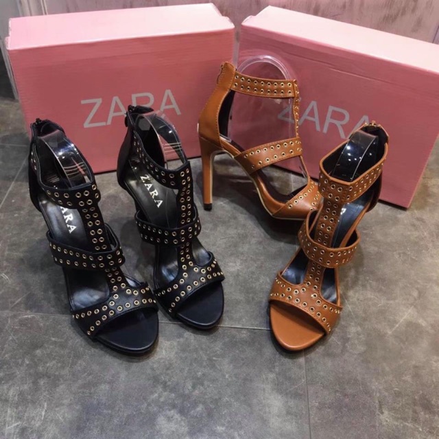Zara caged heels hotsell