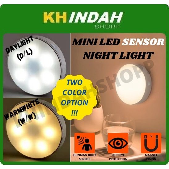 📢🔥BIG OFFER!!🔥 - RECHARGEABLE MINI LED SENSOR NIGHT LIGHT / WIRELESS ...