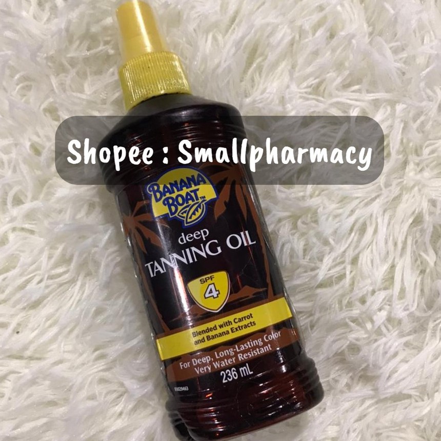 *Fragile* Banana Boat Protective Tanning Oil SPF 8 236ml / Banana Boat