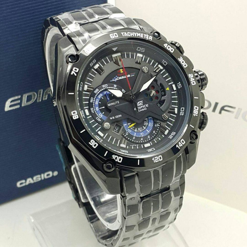 Casio edifice watch red best sale bull edition