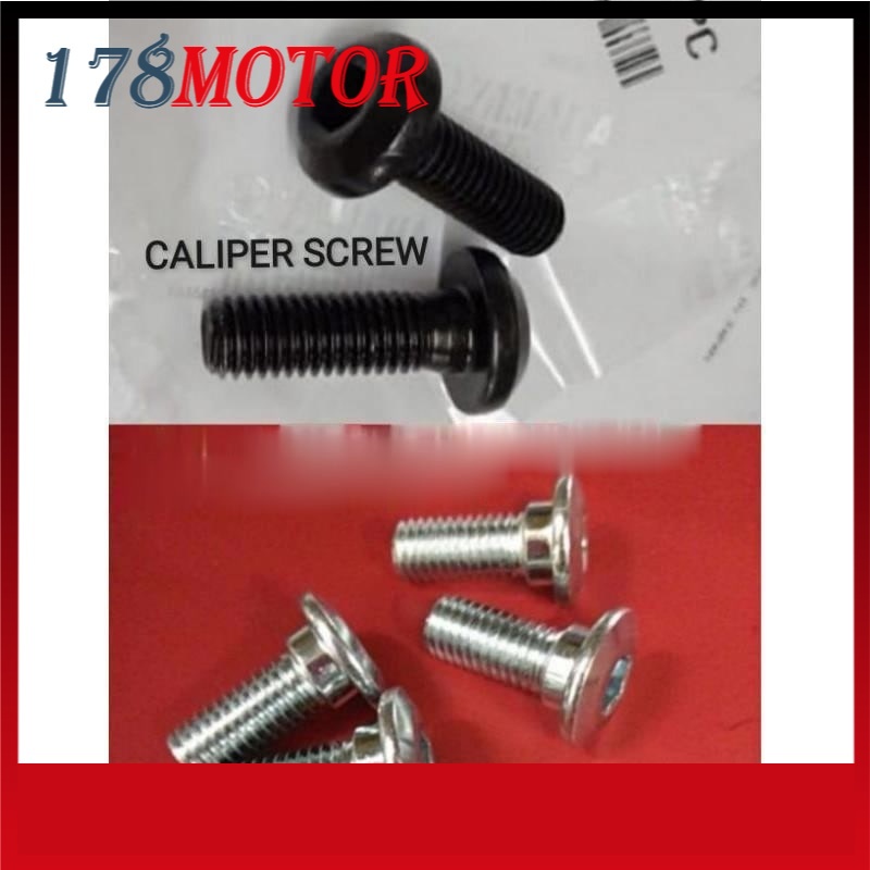 WAVE125 WAVE125 S WAVE125X CALIPER SCREW & DISC PLATE SCREW | Shopee ...