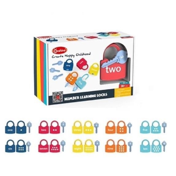 (Ready Stock-Limited)Matching Lock Numbers 1-10 (20pcs) | Shopee Malaysia