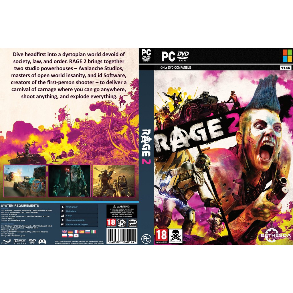 (PC) Rage 2 Deluxe Edition | Shopee Malaysia