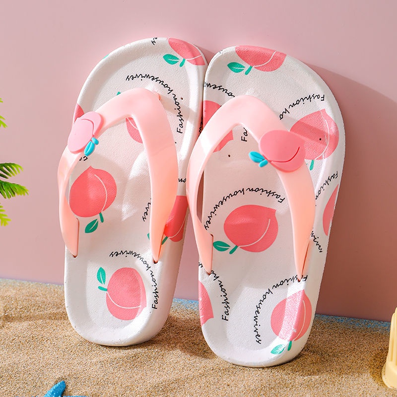 2-15Year Kids Girl Flip-Flops Summer Parent-Child Cute Anti-Slip