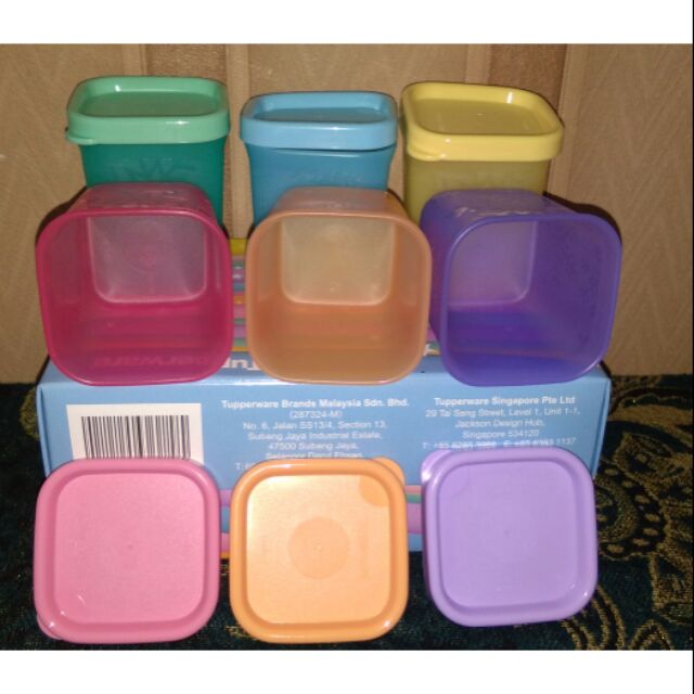 Snow flakes 80ml x 6 biji tupperware =1 box | Shopee Malaysia
