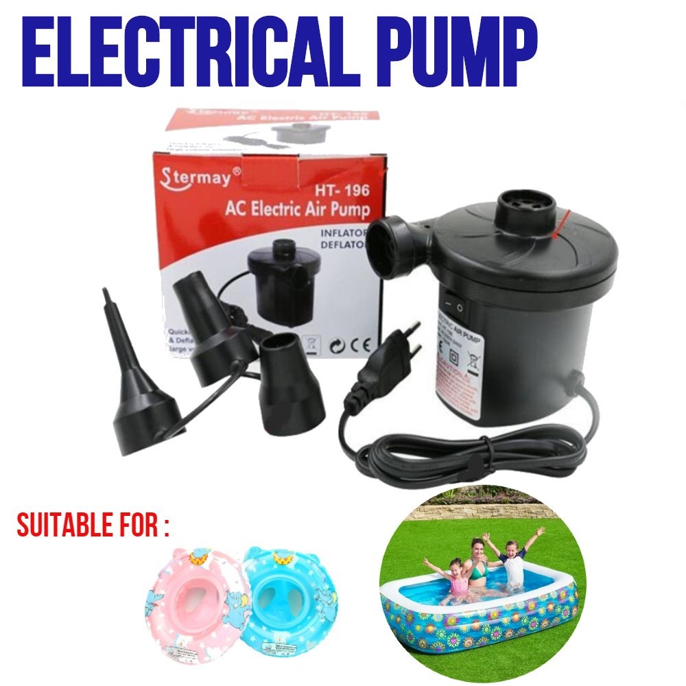 Intex / MK electrical Air Pump (Malaysia plug) For Inflatable Swimming