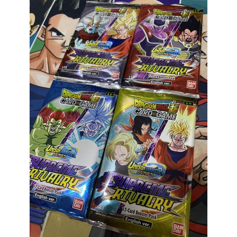 Supreme Rivalry Booster Pack | Dragon Ball Super Card Game | Dragon Ball  TCG | Shopee Malaysia