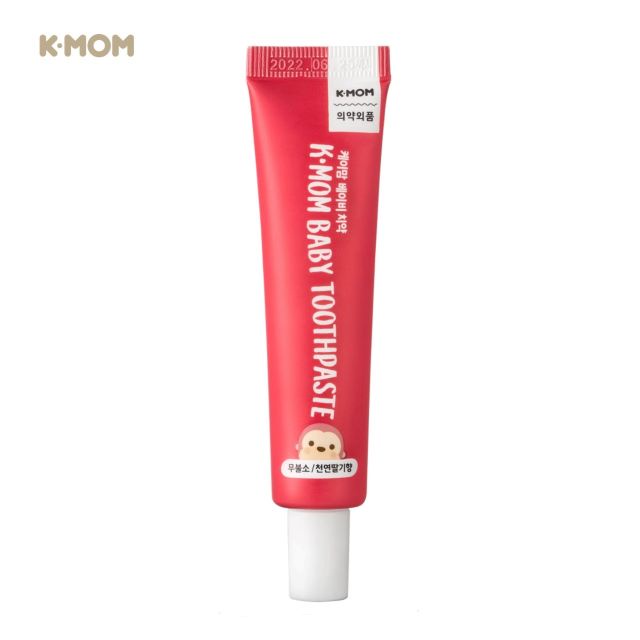 K-Mom Kids Toothpaste Natural Strawberry Flavor (30g) | Shopee Malaysia