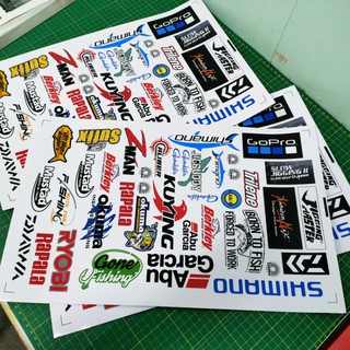 Sticker Pancing Abu Garcia Shimano P005 | Shopee Malaysia