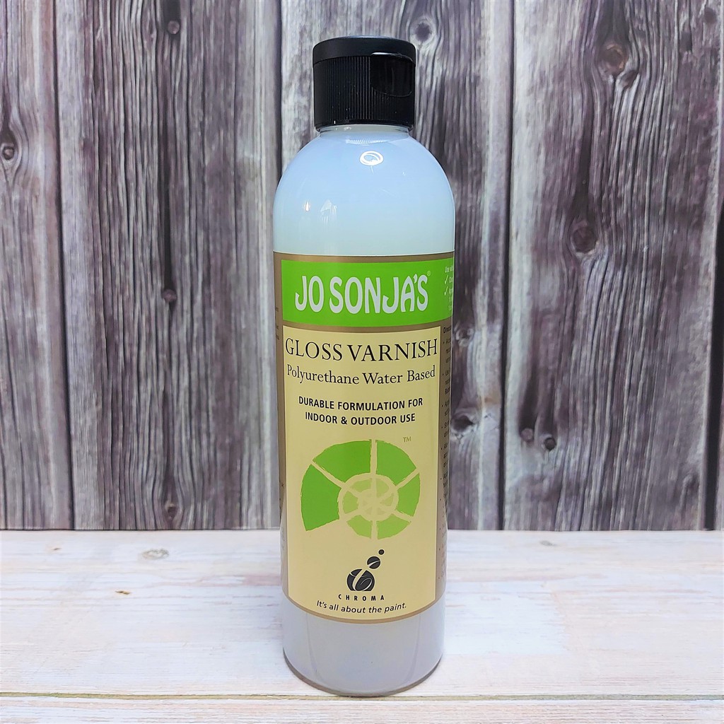 Jo Sonja's GLOSS VARNISH 250ml Material for Decoupage Handmade Art