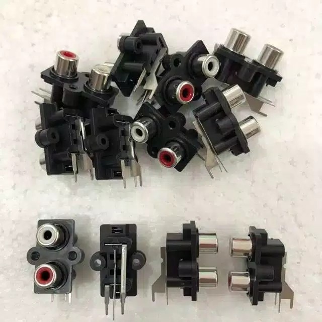 Sleep Model 2-Pin Bell RCA Socket (Plug PCB) | Shopee Malaysia