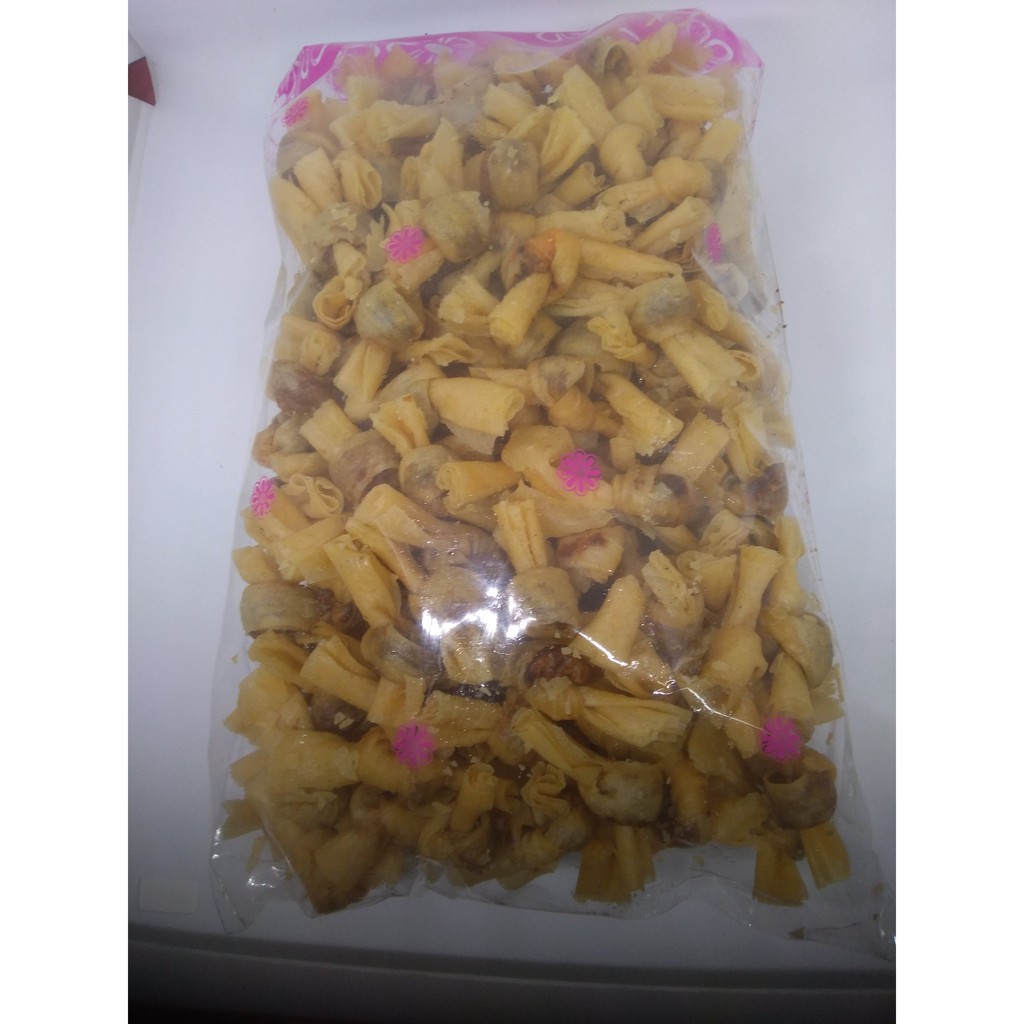 Popia Mini Inti Serunding Inti Ikan Simpul / Gulung Dan Popia Mini Inti ...