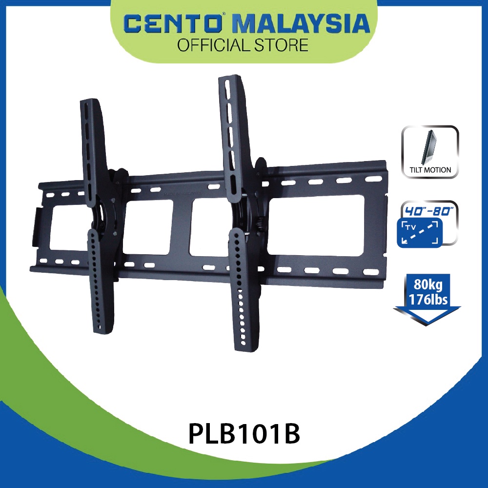 Cento Malaysia Universal 40" 60" Flat Panel TV's TILT Wall Mount